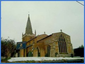 The church at Branston .